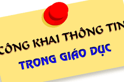 Báo cáo công tác cải cách hành chánh năm học 2024 - 2025